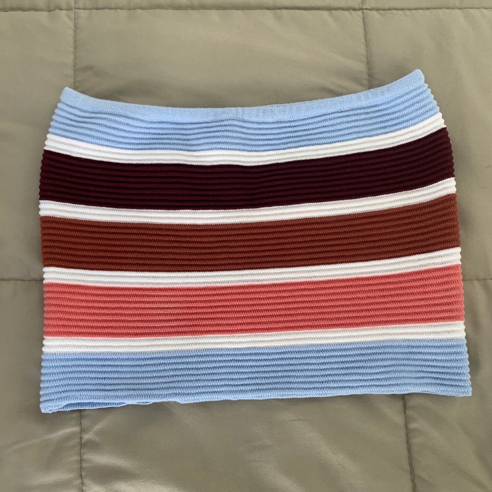 Striped tube top